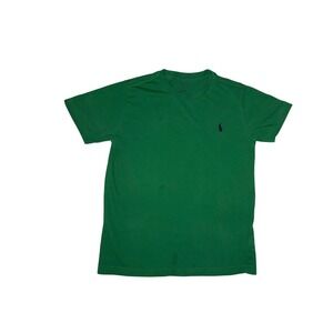 Polo Ralph Lauren Kids Green Short Sleeve Pony Logo T-Shirt Size 6 120